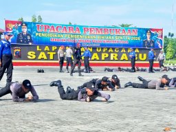 Upacara Buka Diktuk Bintara SPKT TA. 2026